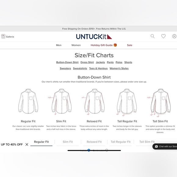 Untuckit De Toren Long Sleeve Button Down Shirt Big Plaid - Picture 6 of 9